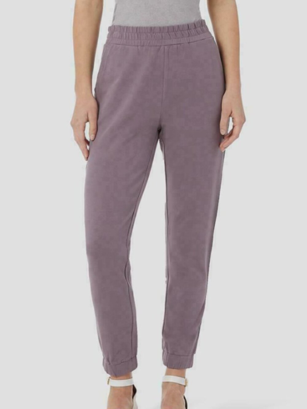 32 Degrees Cool Cotton Jogger Mauve Dusty Rose Sz S